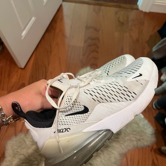 Nike Shoes - Nike Air Max 270 White and Black Sneakers